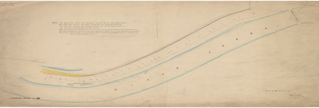 Yarra River Map